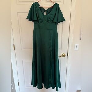Azazie Dark Green Bridesmaid Dress
